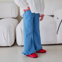 꼼마제이 프릴부컷팬츠