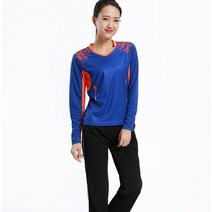 배드민턴의류 가을 배구복 긴팔소매 긴바지 남녀공용 배구 복훈련 단체복 단체구매 인쇄번호 퀵드라이