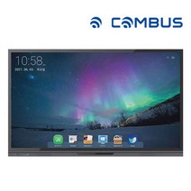 75인치 학교 학원 수업용 LED 스마트 전자칠판 UHD 터치모니터 안드로이드 컴버스테크 본품, AL7500