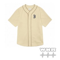 엠엘비 MLB) 모노 백로고 베이스볼 셔츠 3ABS03014-43BGS