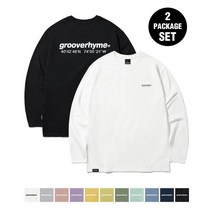 GROOVE RHYME 패키지 NYC LOCATION LONG SLEEVE T-SHIRTS 11COLOR LRQSCTR311M