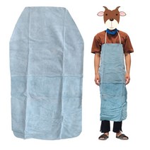 용접 앞치마 가죽 앞치마 대 1개