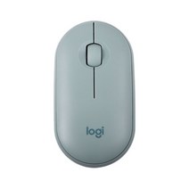 무선 무소음 게이밍 버티컬 마우스 노트북 태블릿 USB 수신기 슬림 조용한 클릭 24GHz 페블 M350 자동 블루투스, Green