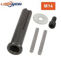 디버링 스크래퍼 모따기 면취기 툴 깍기 버제거 Loonpon 앵글 그라인더 브러시 나일론 연마 와이어 드럼 연마 휠 브러시 가구 목재 용 도구 120x100x20mm, 320방, m14 어댑터