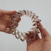 포니 헤어핀 만두핀 올림머리 똥머리집게핀 그레이블랙