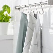 이케아 산드비바 행주 2P 블루 40x60cm 면50% 리오셀50%, 없음