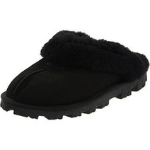 UGG 여성용 코켓 체스트넛 방한 털 실내화 보온 슬리퍼 여성용 사무실
