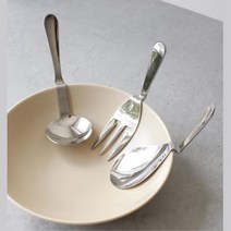 미니 특별한 서빙스푼 국자 샐러드포크 찌개스푼, 1개, 상세페이지 참조