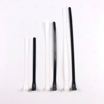 재사용 케이블타이 책상선 컴퓨터 밴드 화이트 250mm, 상세페이지 참조