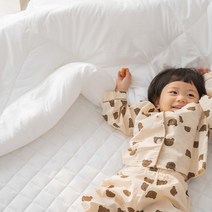 타이디 알러지케어 이불 패드 침대 사계절 카페트 SS Q, 파스텔그레이