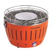 무연 BBQ 로터스 그릴 R 사이즈 G34P LOTUSGRILL 숯불 스토브 레귤러 사이즈[랩핑 대응메시지 카드 대응]THE WOW (오렌지)