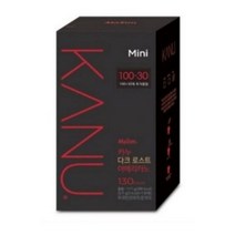 카누 미니 다크 로스트 아메리카노 100T+30T -, 0.9g, 130개입, 6개