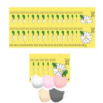 플로라 소형 200매(5매입 포장) / 키리아새부리황사방역마스크(KF-94)(소형), 혼합5종컬러, 40개, 5매입