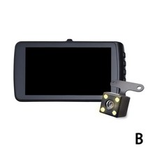 블랙박스 가성비4인치 대시 캠 자동차 Dvr 카메라 동영상 레코더 블랙박스 Lcd 전자 화면 휴대용 Y8i4 블, 02 B