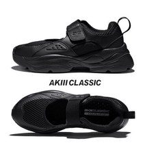 아키클래식 남녀 샌들형 어글리슈즈. 크루즈 트리플블랙