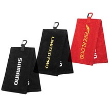 시마노 타올 AC-060P 카라비너부착 낚시수건 피싱타올, 리미티트 프로