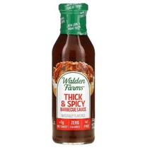 월든팜스 두툼한 바베큐용 소스 매운 숯불맛 355ml, 1개