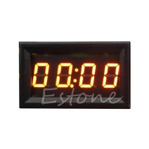 12V/24V 자동차 보트 트럭 오토바이 24 시간 터치 디지털 시계 방수 LED 디스플레이 패널 전자