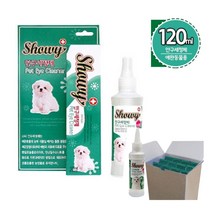 이지리치 안구세정제 120ML 12개 강아지눈물냄새 강아지눈충혈