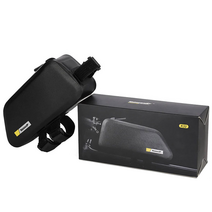 라이노워크 K32 초경량 자전거 방수 탑튜브 가방, 검정