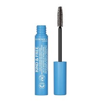Rimmel KIND & FREE 클린 마스카라 크루얼티 프리 비건 002 브라운 블랙 0.23 Fl Oz, 0.23 Fl Oz (1개), 02 Black Brown