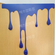 문고리 후크 행어 코트랙 벽걸이 옷걸이 가방걸이, 블루