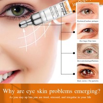 눈밑지방제거마사지 눈밑지방 안검하수 뷰티디바이스다크 서클 안티 아이 케어 크림 20ml 제거 링클 컨투, 한개옵션0