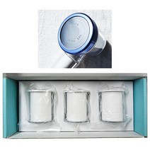 한셀유로 ESL 염소제거 샤워기 헤드필터 리필 3P, 없음, 3개