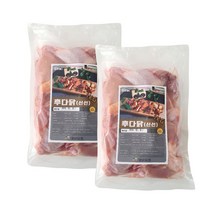 대보유통(몰도리도리) 후다닭 에어프라이어용 오븐용 냉장양념닭 1kg 2팩