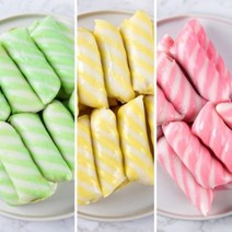 굳지않는 꽈배기 앙금 가래떡 500g 녹차 바나나 딸기 앙금, 바나나 앙금 가래떡