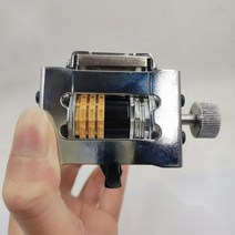 자동 넘버링 만년 도장 금속 스탬프 (2~6자리 숫자), 2자리(00~99)