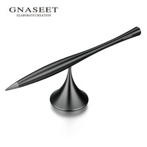 무중력펜 데스크 인테리어 시그니처 볼펜 금속 사무실 우주 고급 선물 nini, 0.7MM, C.검은 색