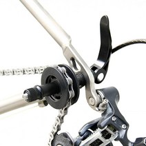 BIKEHAND 더미 허브 자전거 이지 체인 키퍼 툴 홀더 프레임 프로텍터 - 퀵 릴리즈 또는 MTB 스루 액슬145426