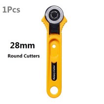 보일러 배관 부품 주름관 로터리 커터 키트 패브릭 커터 45mm-28mm 커터 베이드 트레이싱 휠 커팅 매트 아크릴 눈금자 바느질 클립 포함, 09 Pcs1N9