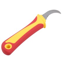 케이블 전기 절연 나이프 절연 케이블 스트리핑 와이어 커터 특수 접는 나이프 필링 핸드 툴, 곡선 블레이드