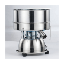 분말 선별기 진동채 타작기 정선기 돌 모래 곡물 분리, 30 X15cm [2체]