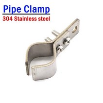 텔레스코픽 웨이브 차양 네트 액세서리 설치 부품 개폐식 야외 천막 SS304 도구 파이프 클램프 풀리, 01 16mm Pipe Clamp_03 5pcs