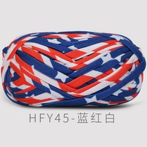 DIY 가방 bag 1161# 크로스바늘 실타래를 엮다 뉴타임즈 Z, 파란색 과 빨간색 과 흰색