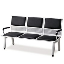 오플로어 광일신타공 3인 장의자 등유 양팔, 검정