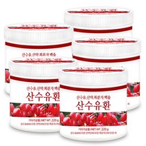 푸른들판 산수유환 산약 복분자 삽주뿌리 백출, 220g, 5통