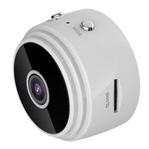 줌 웹캠 데스크탑 카메라 스터디 캠 화상 4k 컴퓨터 방송 수업 mini wifi hd 1080p ip 야외 실내 코더 ir 야간 투시경 마이크로 모션 감지 지원 앱 제어, 하얀색