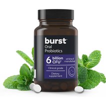 Burst Oral Probiotic 버스트 오랄 프로바이오틱 유산균 60억 45 정, 1개, 기본