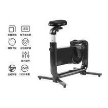 소형 데스크바이크 저소음 유산소 운동 자전거 회전, 블랙-책상없음(책상을추가할수없음)