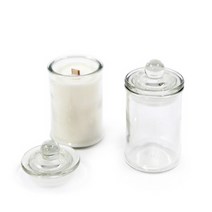 캔들씨 원형기둥글래스자 5oz 소 (150ml) 캔들 화분 화병 주방 인테리어