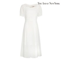 더아이잗뉴욕 더아이잗 플라워 자수 코튼 원피스 IN7P0OP03