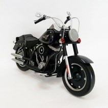 기타 바보사랑[소품마켓]철제 바이크 모형 블랙 인테리어 소품 집들이 선물