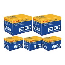 코닥 프로페셔널 엑타크롬 E100 컬러 필름 5팩 (35mm 36 노출) 5734920468