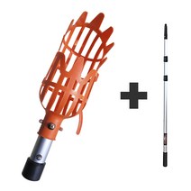 감수확 (감대망 스텐감따개 감손 열매수확기 가지꺽기 삼손과일수확기 과일수확레버식가위), 1개, 04_03.열매수확기+감장대 5.5M