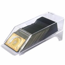 트럼프 카드 투명 딜러 박스 케이스 홀덤 원카 포커 카지노 보드 게임, 투명 박스 개