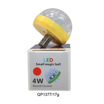 엠비언트 시공 led무드등 풋등 무드등 라이트 앰비언트 번호판 등 미등 car usb led 파티 조명 무대 효과 노래방 분위기 램프 4w 5v 휴대용 디스코 공 다채로운 dj, QP1377